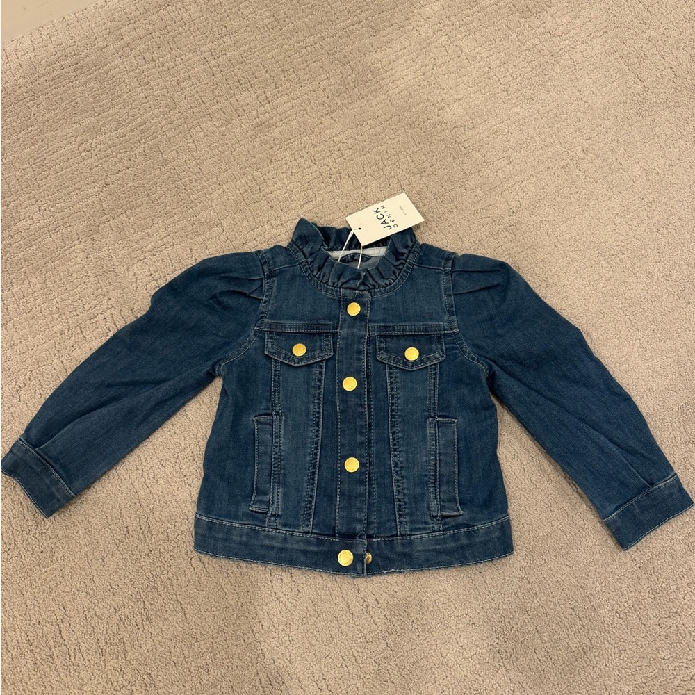 Kids: NWT Janie & Jack denim Jacket 18-24 months